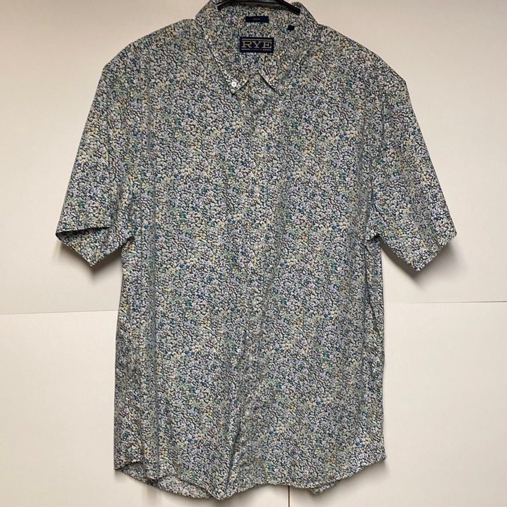 Rye Casual 100% Cotton Men’s Shirt XL👕